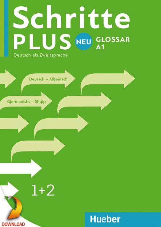 Produktbild: Schritte plus Neu 1+2. PDF-Download Glossar Deutsch-Albanisch