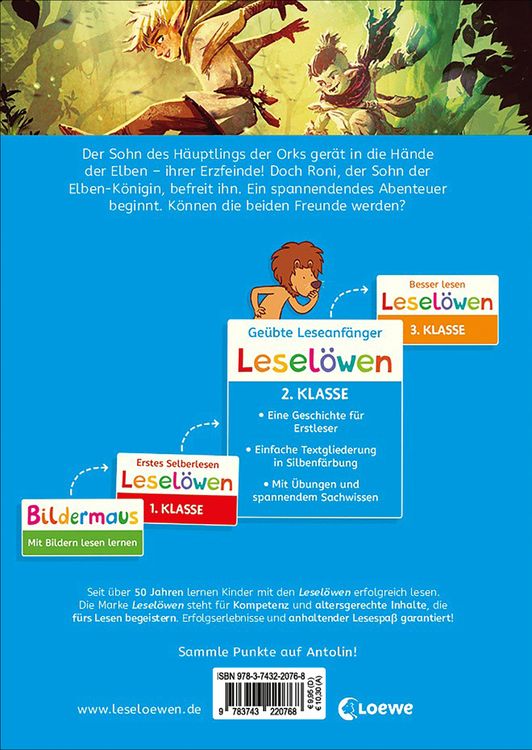 Produktbild: Lesel&ouml;wen 2. Klasse - Gefahr im Schattenwald