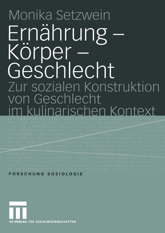 Produktbild: Ern&auml;hrung - K&ouml;rper - Geschlecht