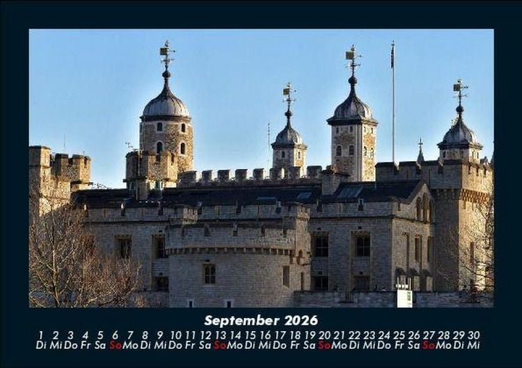 Produktbild: London 2026 Fotokalender DIN A5