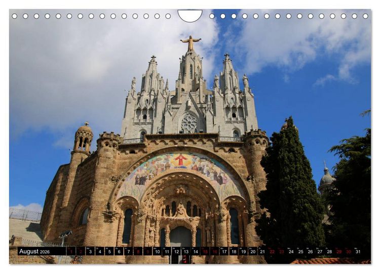 Produktbild: Barcelona - Stadt des Modernisme (Wandkalender 2026 DIN A4 quer), CALVENDO Monatskalender