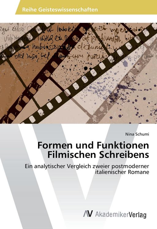 Produktbild: Formen und Funktionen Filmischen Schreibens