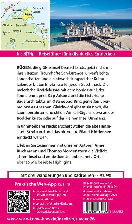 Produktbild: Reise Know-How InselTrip R&uuml;gen mit Hiddensee und Stralsund