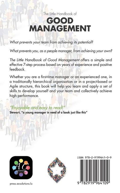Produktbild: The Little Handbook of Good Management