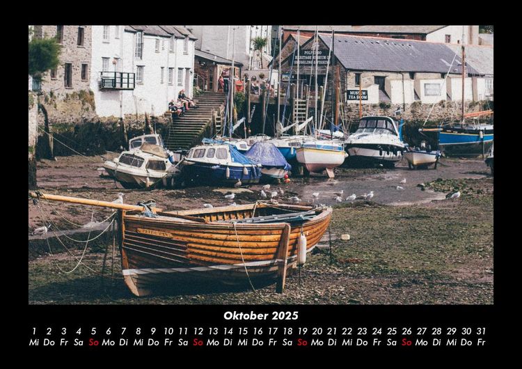 Produktbild: Boote 2025 Fotokalender DIN A3