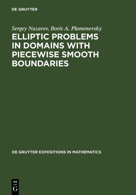 Produktbild: Elliptic Problems in Domains with Piecewise Smooth Boundaries
