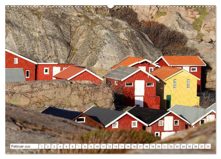 Produktbild: Schwedische Westk&uuml;ste (hochwertiger Premium Wandkalender 2026 DIN A2 quer), Kunstdruck in Hochglanz
