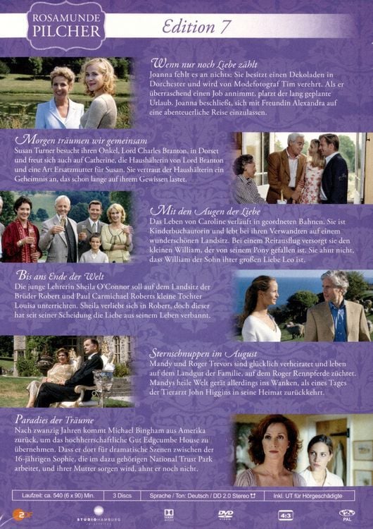 Produktbild: Rosamunde Pilcher Edition 7 [3 DVDs]