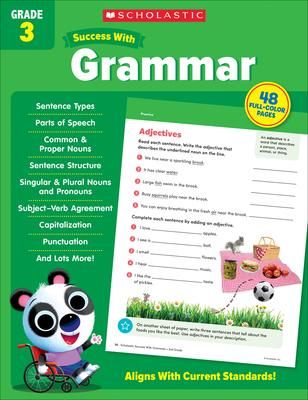 Produktbild: Scholastic Success with Grammar Grade 3 Workbook
