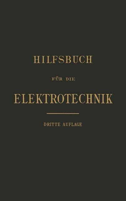 Produktbild: Hilfsbuch f&uuml;r die Elektrotechnik