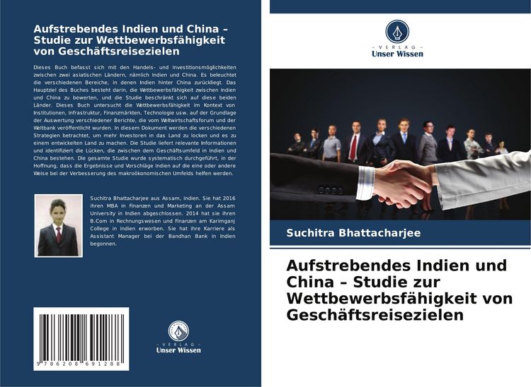 Produktbild: Aufstrebendes Indien und China - Studie zur Wettbewerbsf&auml;higkeit von Gesch&auml;ftsreisezielen