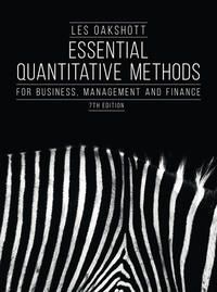 Produktbild: Essential Quantitative Methods
