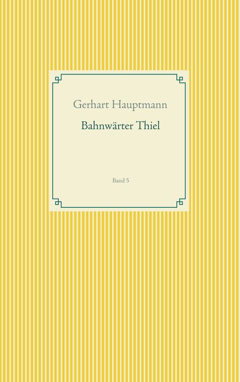 Produktbild: Bahnwärter Thiel