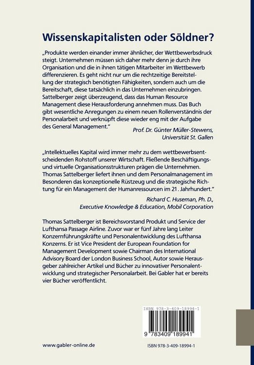 Produktbild: Wissenskapitalisten oder S&ouml;ldner?