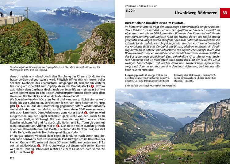 Produktbild: ROTHER Wanderf&uuml;hrer Vierwaldst&auml;ttersee. 60 Touren in der Zentralschweiz zwischen Rigi und Gotthard