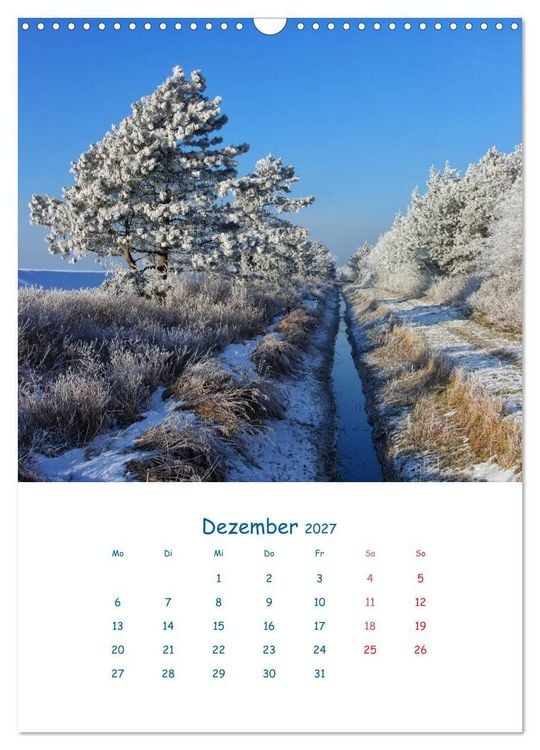Produktbild: K&uuml;stenmomente des Jahres (Wandkalender 2027 DIN A3 hoch), CALVENDO Monatskalender