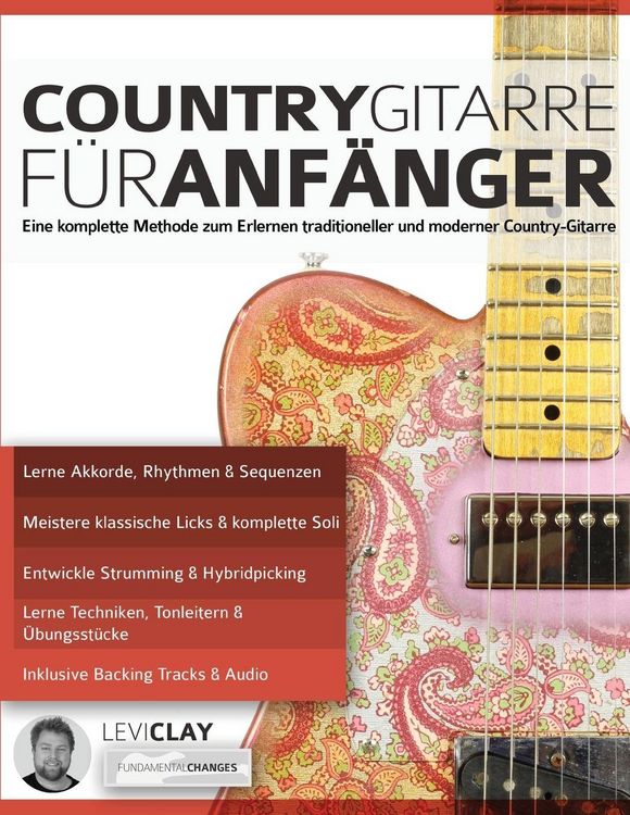 Produktbild: Country-Gitarre f&uuml;r Anf&auml;nger