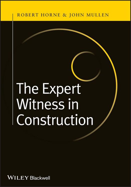 Produktbild: The Expert Witness in Construction