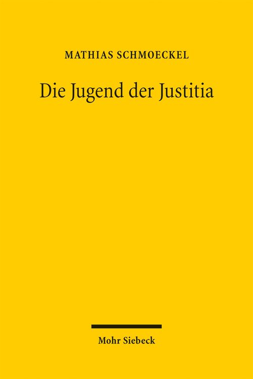 Produktbild: Die Jugend der Justitia