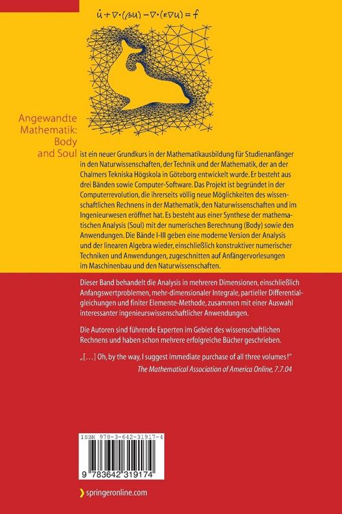 Produktbild: Angewandte Mathematik: Body and Soul