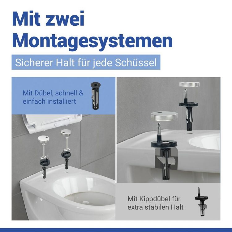 Produktbild: WC-Sitz Mod. Gatteo DuroUnbreakable&reg;, Wei&szlig;, 100 % bruchsicher, mit Absenkautomatik