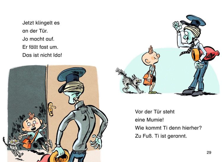 Produktbild: Duden Leseprofi &ndash; Eine Mumie geht zur Schule, 1. Klasse