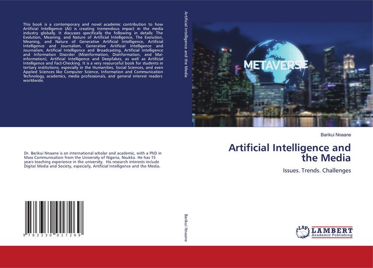 Produktbild: Artificial Intelligence and the Media