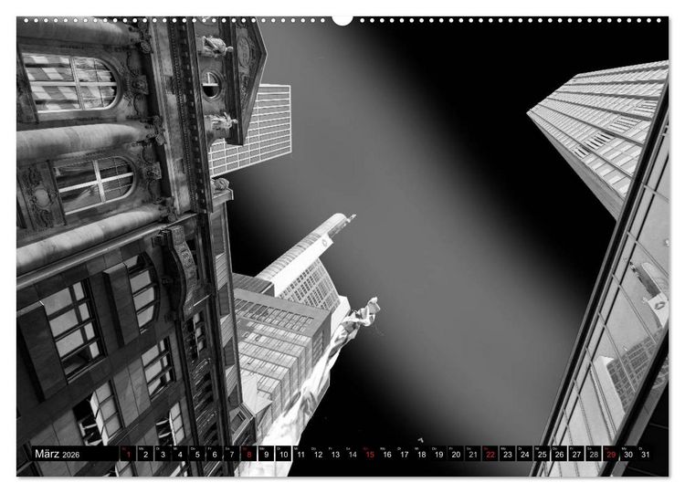 Produktbild: Faszination Frankfurter Architektur (Wandkalender 2026 DIN A2 quer), CALVENDO Monatskalender
