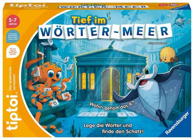 Produktbild: Tiptoi® Tief im Wörter-Meer - ab 5 Jahre