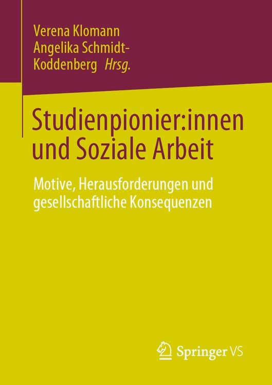 Produktbild: Studienpionier:innen und Soziale Arbeit