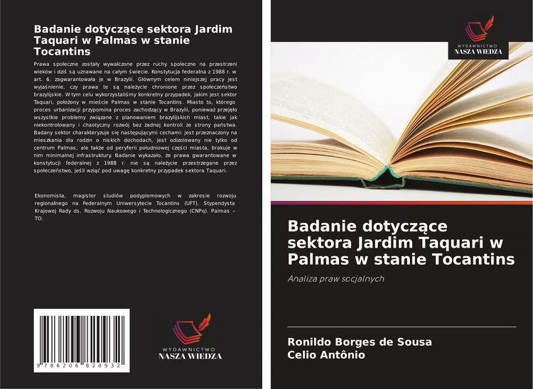 Produktbild: Badanie dotycz&iquest;ce sektora Jardim Taquari w Palmas w stanie Tocantins