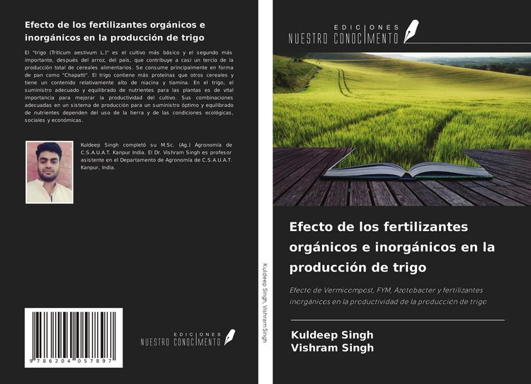 Produktbild: Efecto de los fertilizantes org&aacute;nicos e inorg&aacute;nicos en la producci&oacute;n de trigo