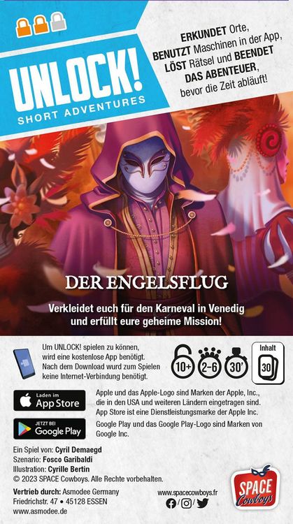 Produktbild: Unlock! Short Adventures Der Engelsflug