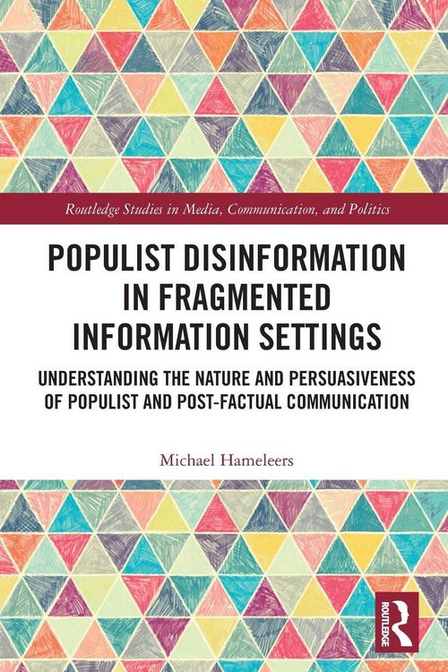 Produktbild: Populist Disinformation in Fragmented Information Settings