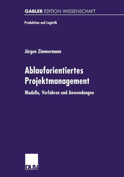Produktbild: Ablauforientiertes Projektmanagement