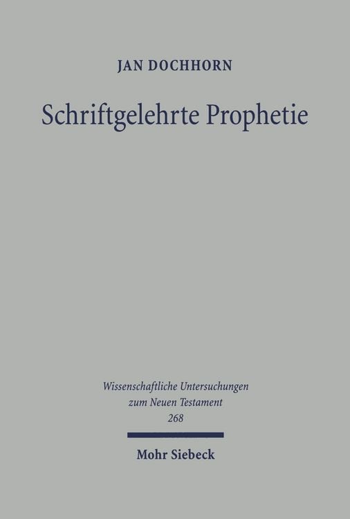 Produktbild: Schriftgelehrte Prophetie