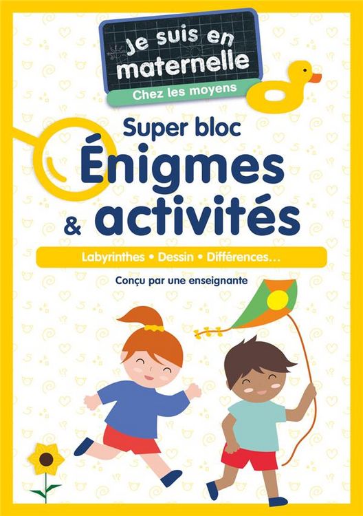 Produktbild: Je Suis en Maternelle; Chez les Moyens: Super Bloc Enigmes &