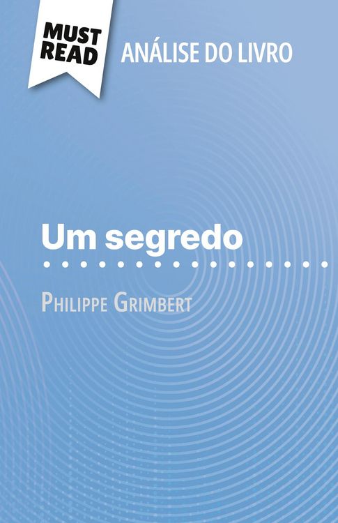 Produktbild: Um segredo de Philippe Grimbert (An&aacute;lise do livro)