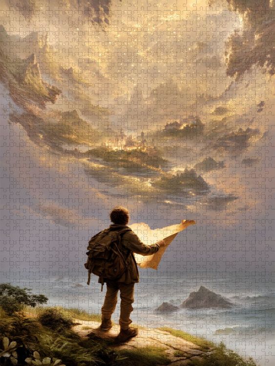 Produktbild: CALVENDO Puzzle Ein Motiv aus dem Kalender "Worlds Unwritten" | 1000 Teile Lege-Gr&ouml;&szlig;e 64x48cm Foto-Puzzle f&uuml;r gl&uuml;ckliche Stunden