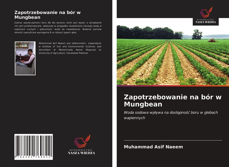 Produktbild: Zapotrzebowanie na b&oacute;r w Mungbean