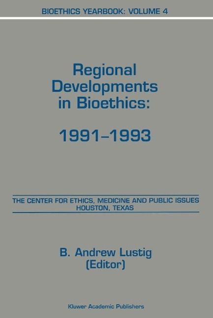 Produktbild: Bioethics Yearbook