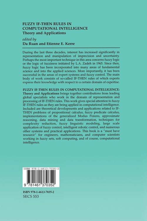 Produktbild: Fuzzy If-Then Rules in Computational Intelligence