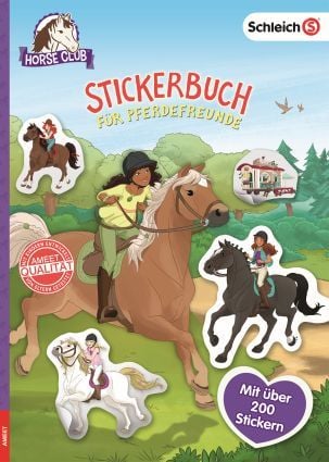 Produktbild: schleich&reg; Horse Club&trade; - Stickerbuch f&uuml;r Pferdefreunde