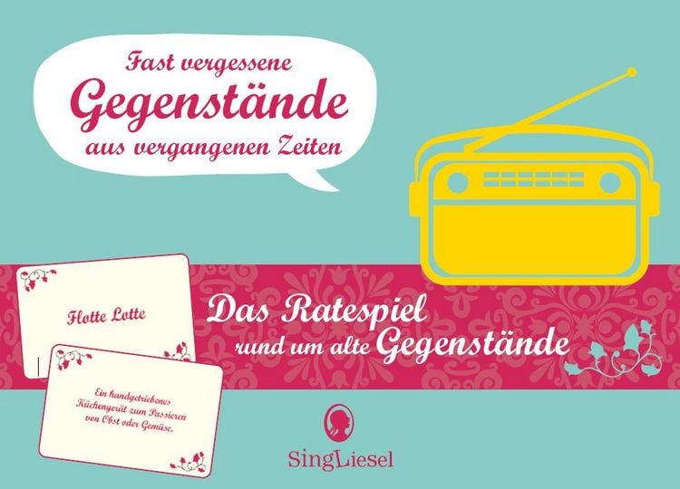 Produktbild: Fast vergessene Gegenst&auml;nde. Das gro&szlig;e Quiz-Spiel f&uuml;r Senioren. Auch mit Demenz. Das Spiel f&uuml;r Senioren rund um Gegenst&auml;nde von fr&uuml;her.