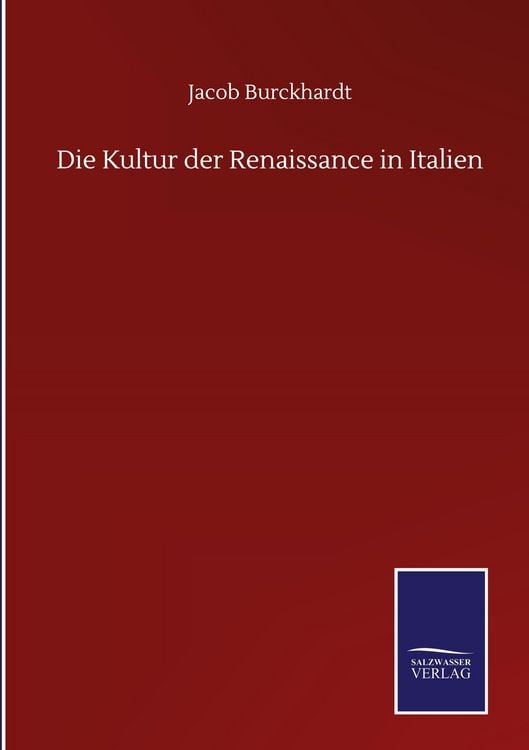 Produktbild: Die Kultur der Renaissance in Italien