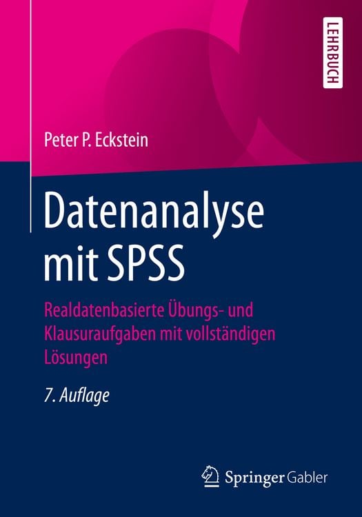Produktbild: Datenanalyse mit SPSS
