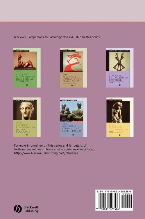 Produktbild: Companion to Sociology of Families