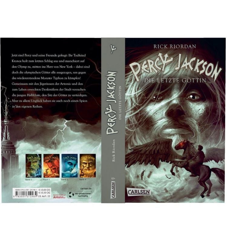 Produktbild: Die letzte G&ouml;ttin / Percy Jackson Band 5