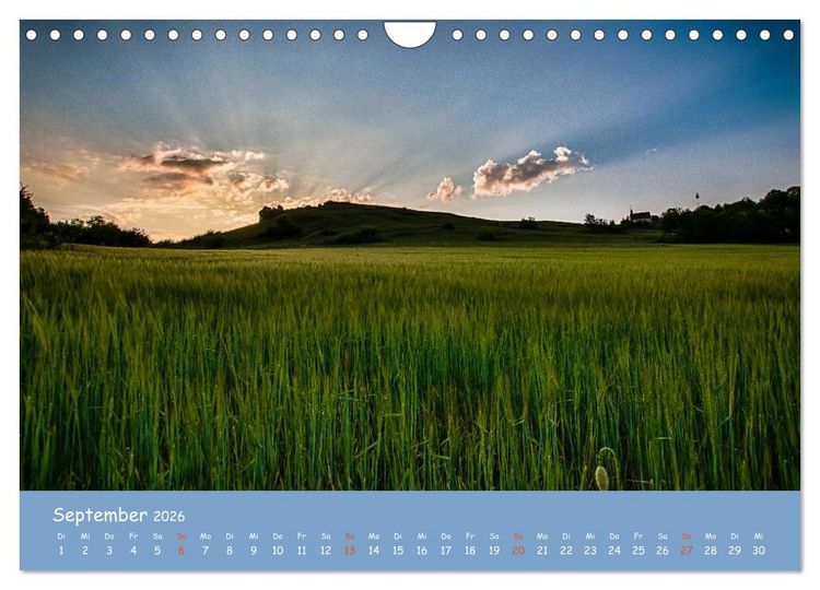 Produktbild: Das Walberla - Der Hausberg der Franken (Wandkalender 2026 DIN A4 quer), CALVENDO Monatskalender