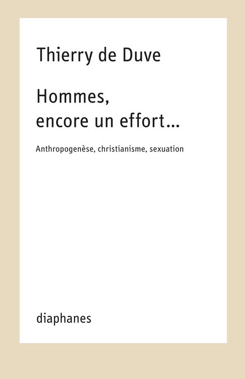 Produktbild: Hommes, encore un effort&hellip;